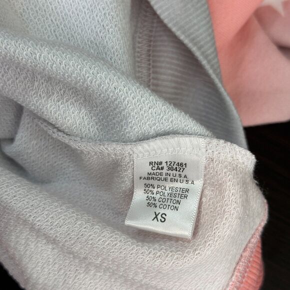 Wildfox Sommers Sweatshirt Womens XS Star Spangled Ombre Pastel Sweater NEW - Picture 6 of 9